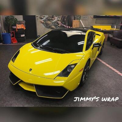 Avery Dennison SW900 Supreme Gloss Yellow Vinyl Car Wrap Film | 235-O