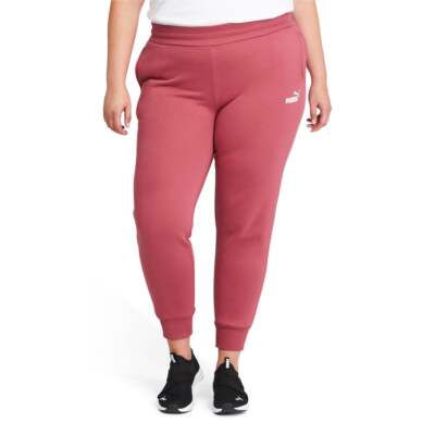 

Puma Ess Sweatpants Plus Женские красные повседневные спортивные штаны 846867-25, Красный, Puma Ess Sweatpants Plus