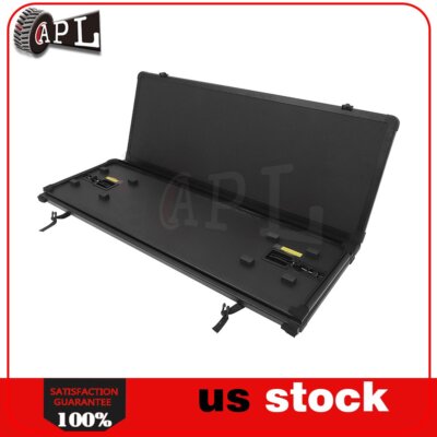 FOR 2020-2022 JEEP GLADIATOR JT LOCK TRI-FOLD HARD TONNEAU COVER 5FT TRUCK BED