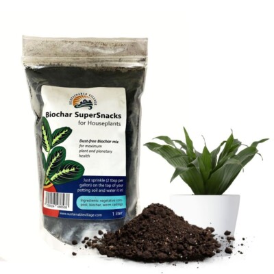 Biochar - Houseplants/Garden/Living Soil/Autoflower/Organic/Permaculture/Enhance
