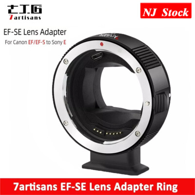 US 7artisans EF-SE Lens Adapter Ring For Canon EF Lens to Sony E-mount Camera