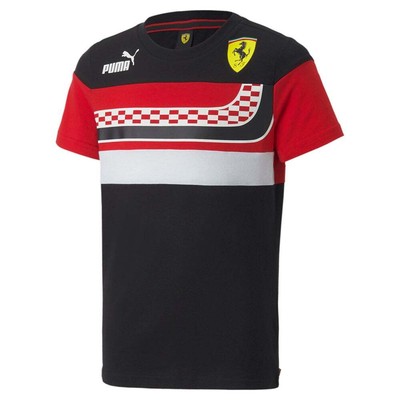

Puma Sf Race Sds Motorsport Crew Neck Short Sleeve TShirt Youth Boys Size  Cas, Черный, Puma Sf Race Sds Motorsport Crew Neck Short Sleeve TShirt Youth