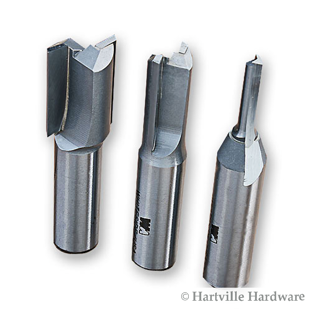 WHITESIDE 470 3 PC. UNDERSIZED PLYWOOD DADO ROUTER BIT SET 1/2