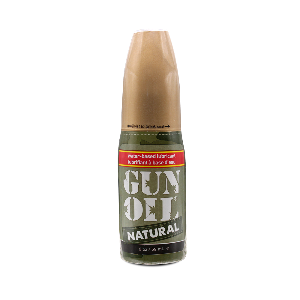 GUN OIL NATURAL Water Based Organic Personal Lubricant Long Lasting Sex Lube