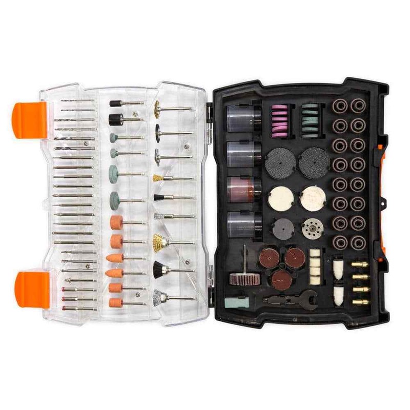 Assorted Rotary Tool Accessory Kit with Carrying Case 282-Piece for WEN & Dremel