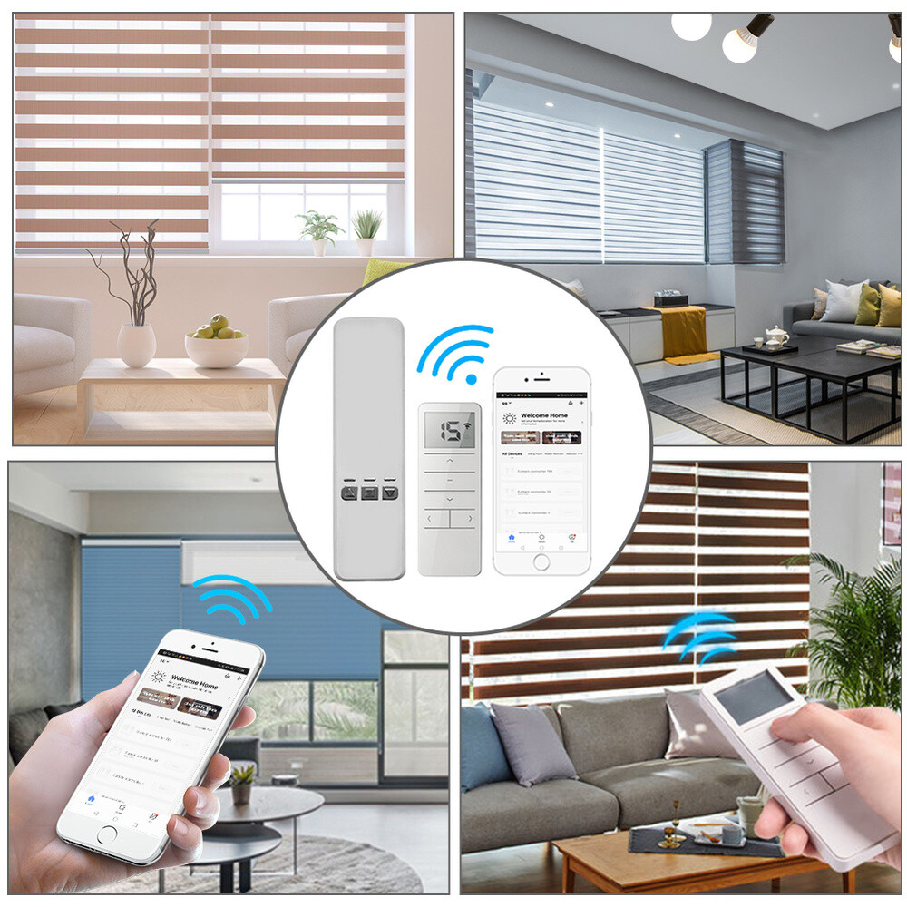 New Wifi Automatic Electric Smart Motorized Window Blinds W App