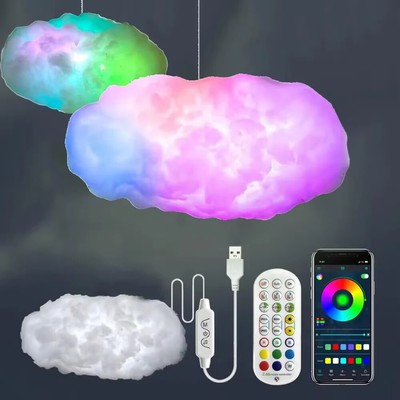 Smart 3D Cloud Light | Remote APP, ThunderCloud for Esports & Room Decor