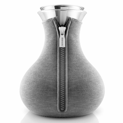 Eva Solo Tea Maker Tea Pot Glass/Stainless Steel/Neoprene Dark Grey 1 L NEW