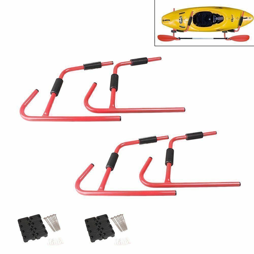 Wall Mounted Rack Storage Rack For Kayak Canoe 100 Lbs