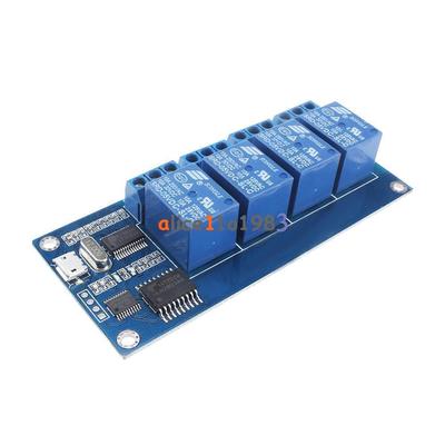 MICRO USB 5V 2/4/8 Channel USB Control Relay Module 1 Channel 5-30V Delay Relay