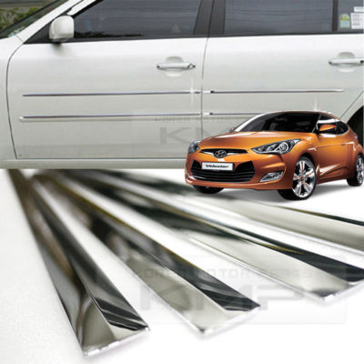 Chrome Exterior Molding Special Edition Kit 18p For 2011-2014 Hyundai Veloster