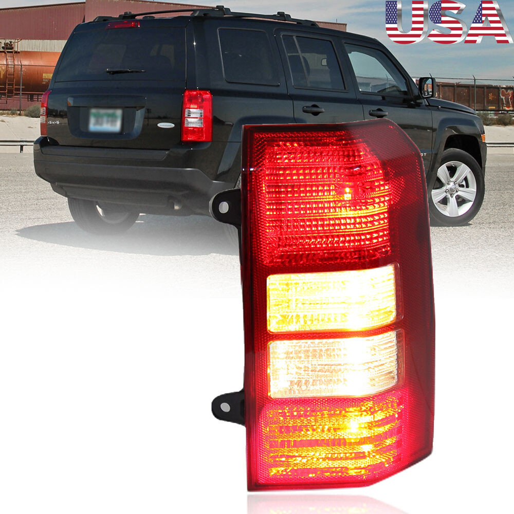 Right Passenger Tail Light Lamp Brake W/bulb For Jeep Patriot 200815