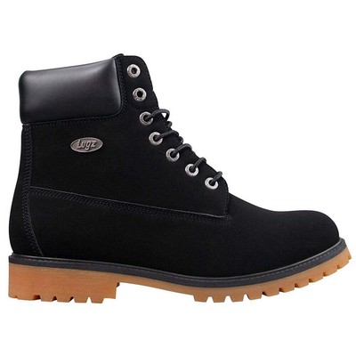 

Lugz Convoy 6-дюймовые мужские черные повседневные ботинки на шнуровке MCNVYD-002, Черный, Lugz Convoy 6 Inch Lace Up