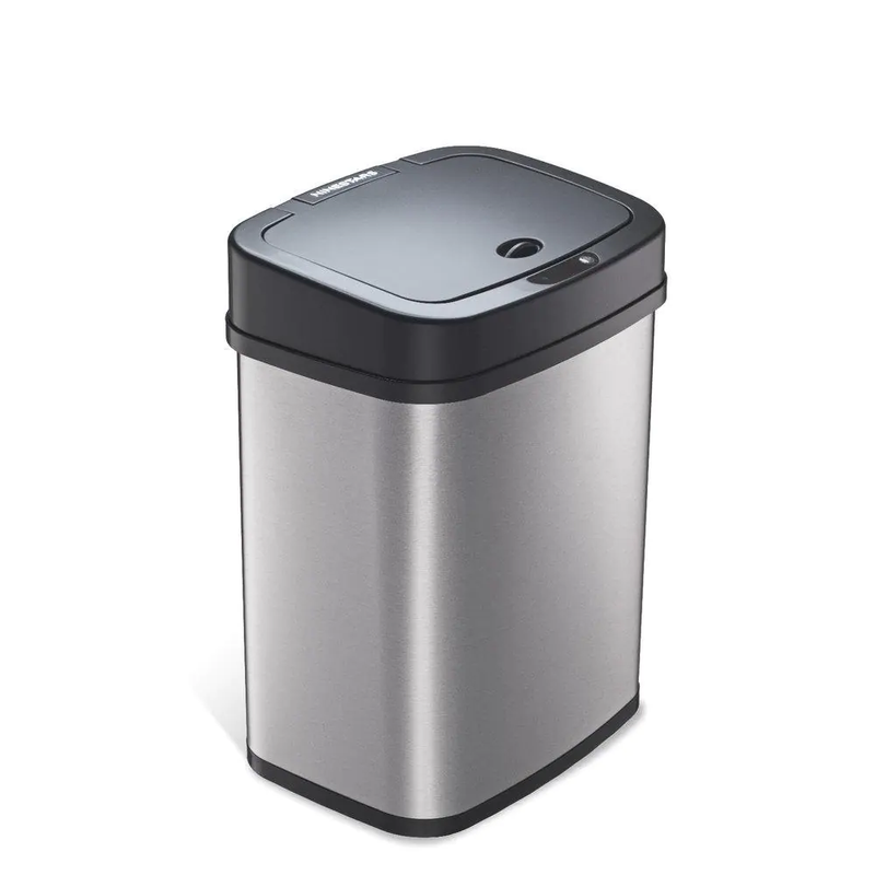 Black Stainless Steel Rectangular Shape 3 Gal.