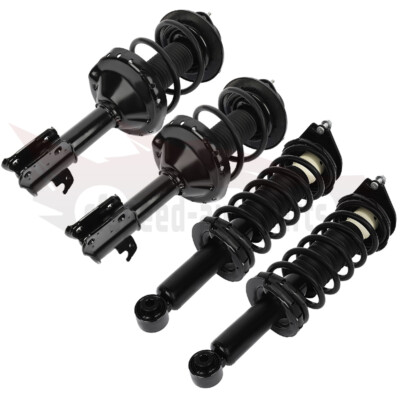 4PCS F&R Quick Complete Strut & Spring Assemblies For 2008-2011 Subaru Impreza