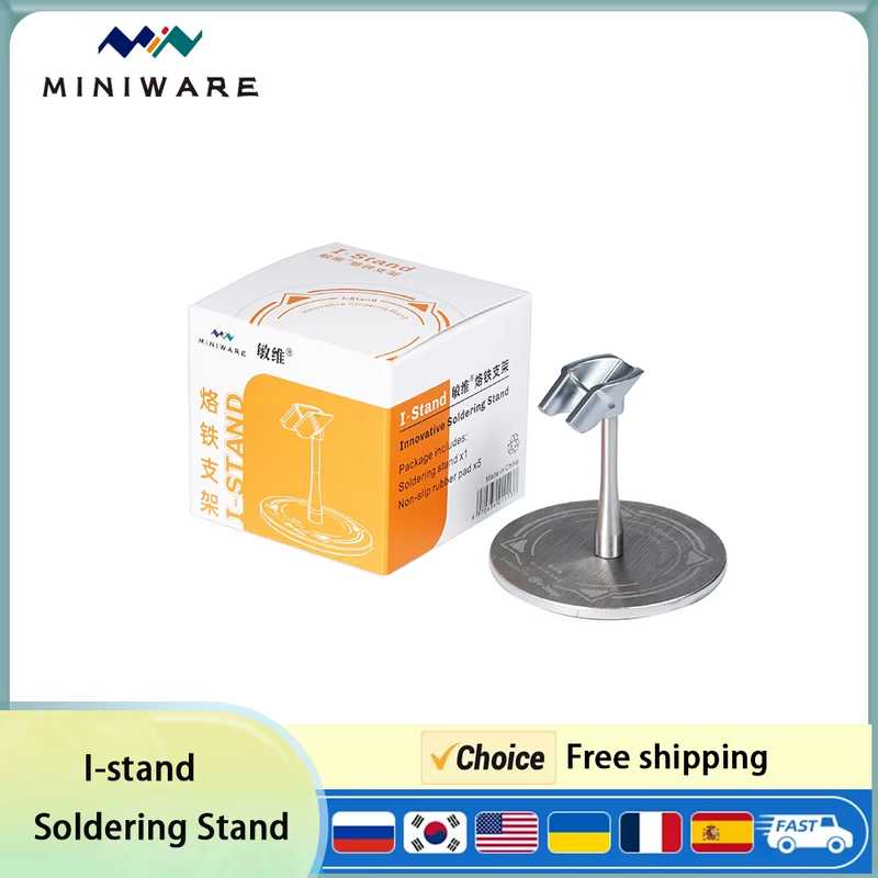 I-stand Soldering Stand high-quality stainless steel and zinc alloy for TS101 TS