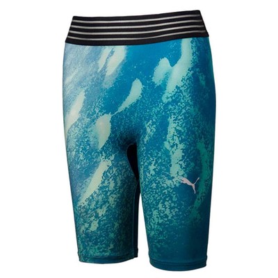 

Байкерские шорты Puma X Liu Wen Womens Black, Blue Casual 599016-51, Puma Biker Shorts X Liu Wen
