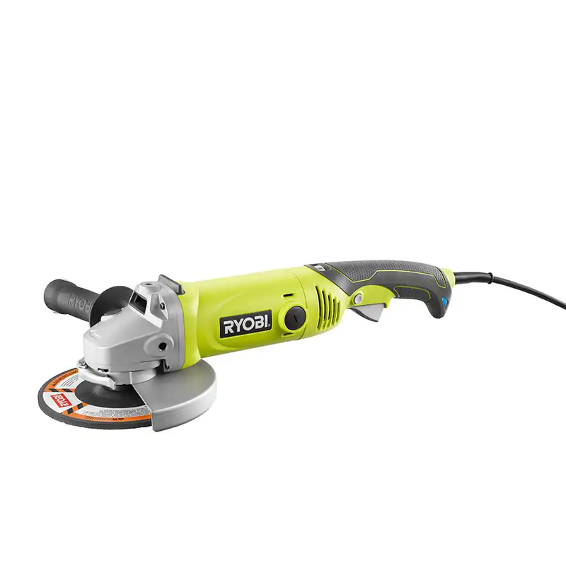 RYOBI Angle Grinder 7 Inch Grinding Power Tool Variable Speed Control 10 Amp New