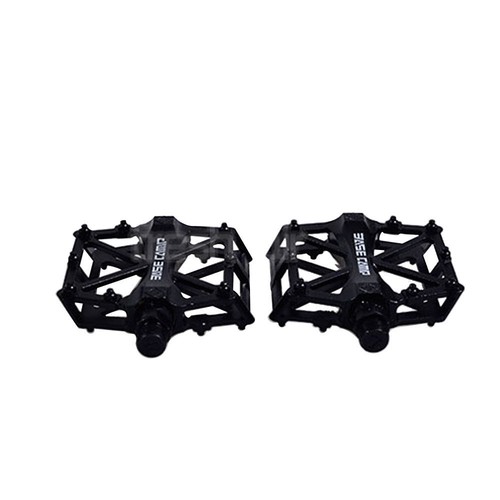 Pédales Plateforme BMX SE Racing Bear Trap 9/16" - Argent - Vendues Par Paire - Neuf