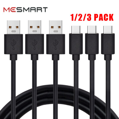 USB Type C Fast Charger Cable Charging Data Cord USB-A to USB-C 3/5/6/10FT Lot