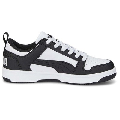 

Молодежные кроссовки Puma Rebound Layup Lo на шнуровке для мальчиков, размер 4,5 м, повседневная обувь 37049, Белый, Puma Rebound Layup Lo Lace Up Youth