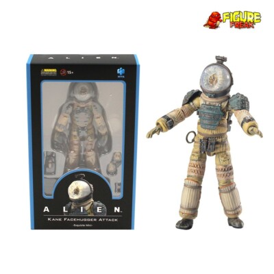 Hiya Toys Alien 1979 Movie Kane Facehugger Attack 4.5'' Action Figure 1:18 Scale