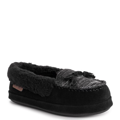 

MUK LUKS Sia Мокасины женские тапочки, Ebony