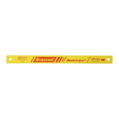 Starrett RS1214-5 Redstripe Solid High Speed Steel Power Hacksaw Blade