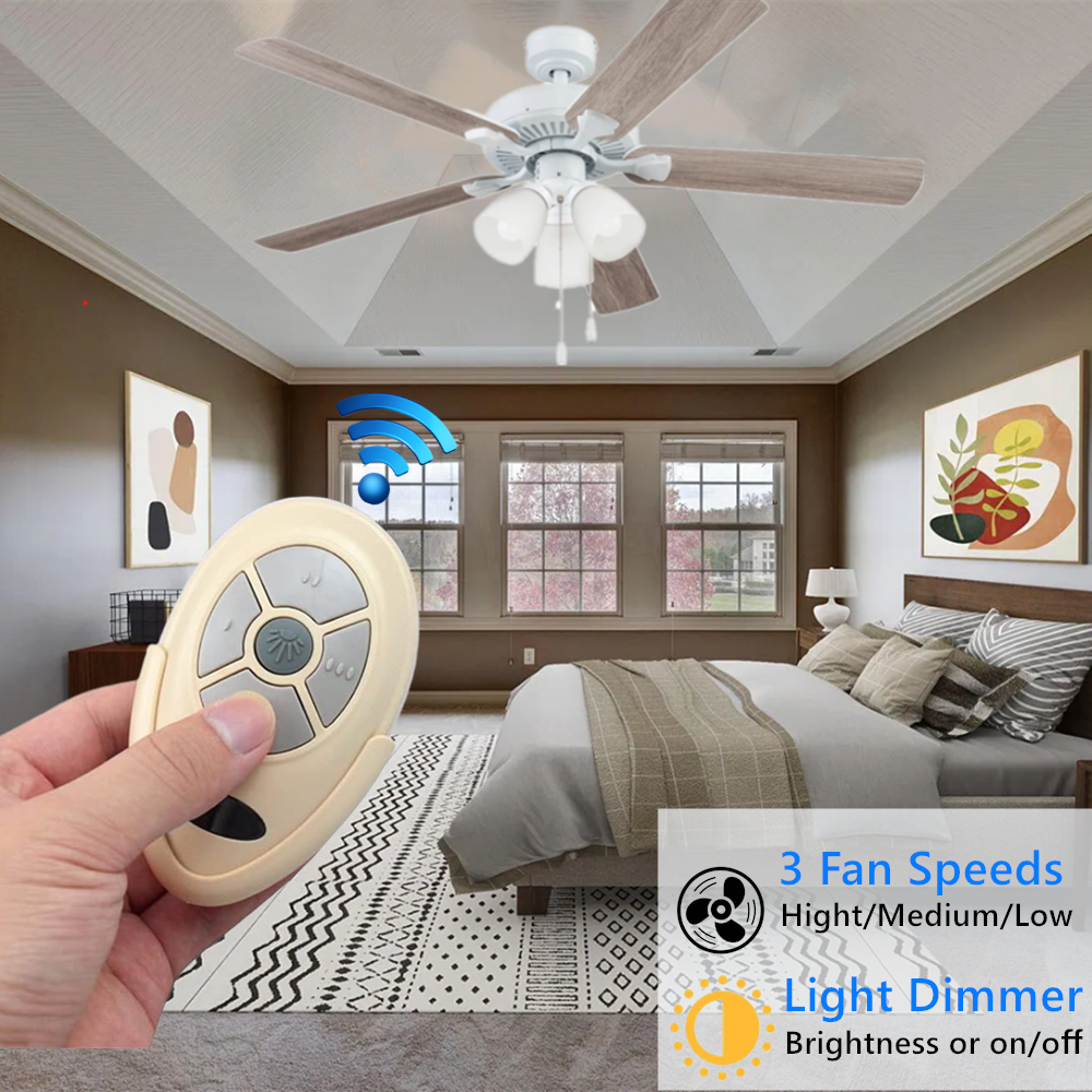 35T Ceiling Fan Remote Control Dimmer Replacement for Harbor Breeze Hampton