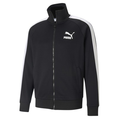 Puma Iconic T7 Full Zip Track Jacket Mens Size M  Casual Athletic Outerwear 5300