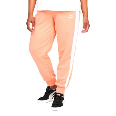 

Спортивные штаны Puma Iconic T7 Pl, женские повседневные спортивные брюки размера  58946428, Оранжевый, Puma Iconic T7 Track Pants Pl