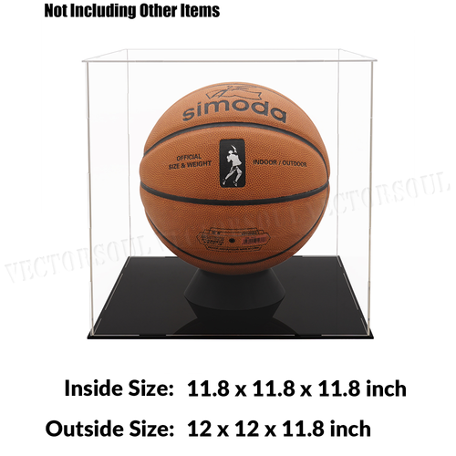 Large Acrylic Display Case Dustproof Box Action Figures for Collectibles Diecast