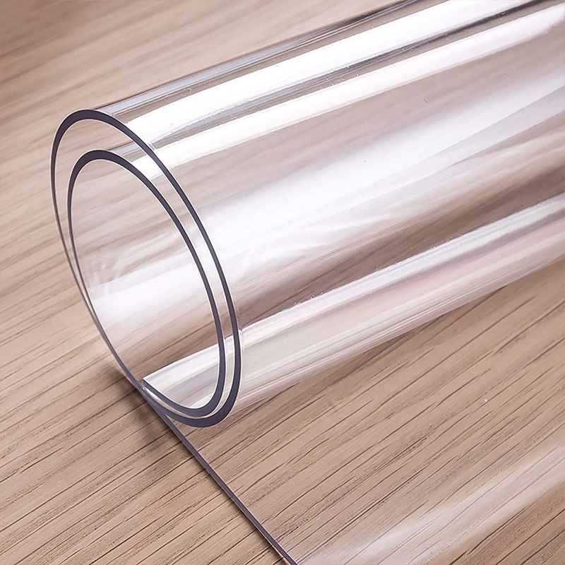 OstepDecor Custom 2mm Thick Clear Table 24 x 48 Inches, Crys