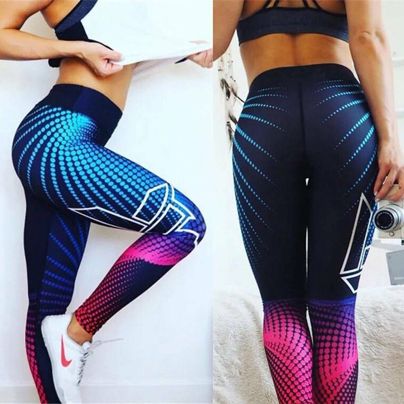 Women High Waist Yoga Pants Butt Lift Leggings Workout Ruched Booty Gym Trousers 4