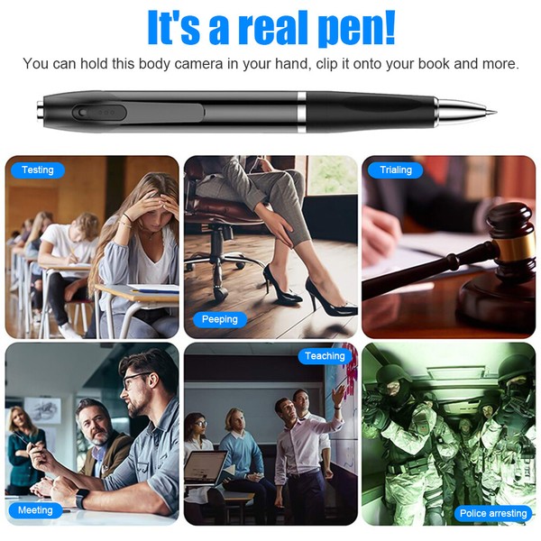 1080P HD WiFi Pocket Pen Camera Hidden Cam Mini Video Recorder DVR Security USB - Image 11