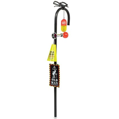 Over The Hill Plastic Novelty Cane 35'' Over The Hill Birthday Party Supplies