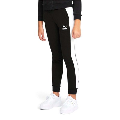 

Спортивные брюки Puma Classics T7 для девочек, размер , повседневная одежда 53251301, Черный, Puma Classics T7 Track Pants Youth