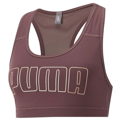 Женский спортивный бюстгальтер Puma 4Keeps Mid Impact Purple Casual 52030476