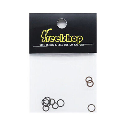 REELSHOP Fishing Reel Washer Kit 0.1mm Knob Gear Washers Collar Pad