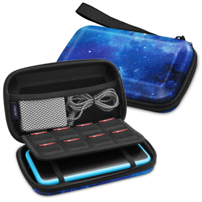 Carry Case for Nintendo 3DS XL, 3DS LL, 2DS XL Hard EVA Shell Cover Travel Bag