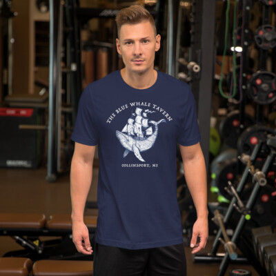 Blue Whale Tavern Dark Shadows Short-Sleeve Unisex T-Shirt