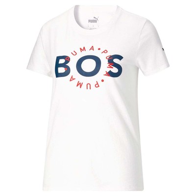 

Женская футболка Puma Boston City Crew Neck Размер  671011-02, Белый
