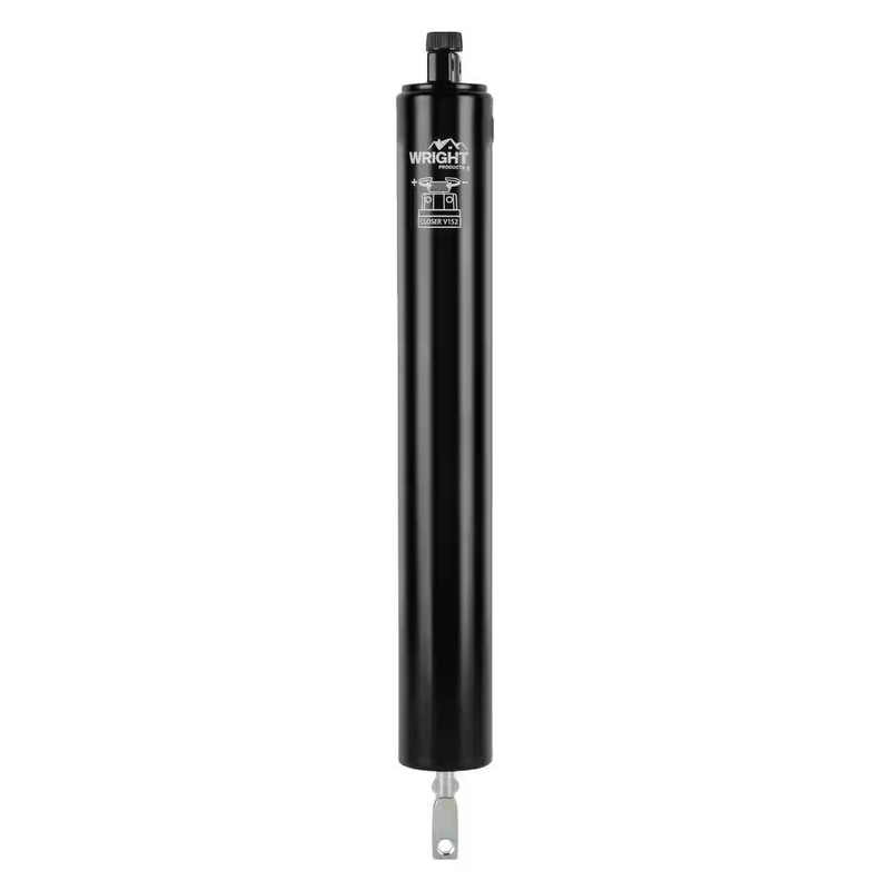 Wright Products Storm Door Closer Heavy Duty Pneumatic Adjustable Black 90Degree