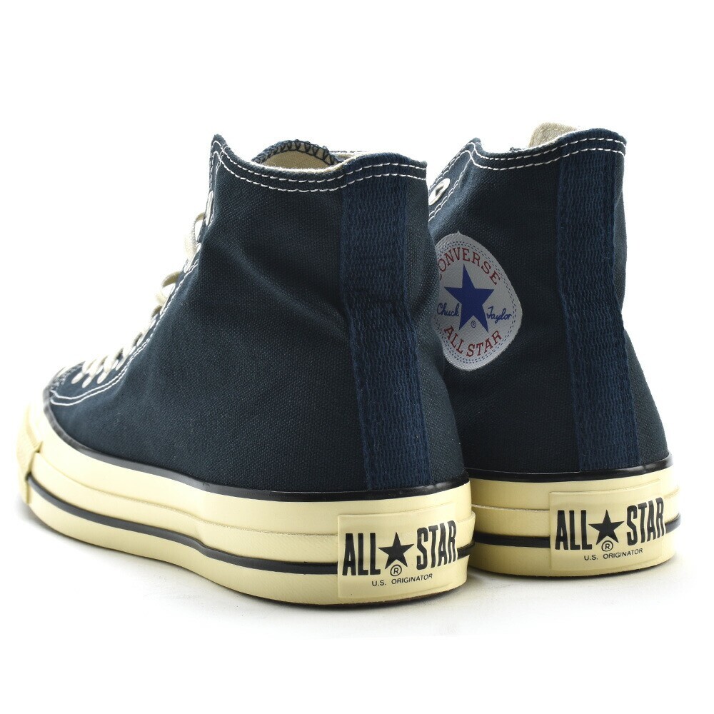 CONVERSE スニーカー CANVAS ALL STAR J 80s HI New Converse Canvas All Star J 80s Hi Navy Made in Japan