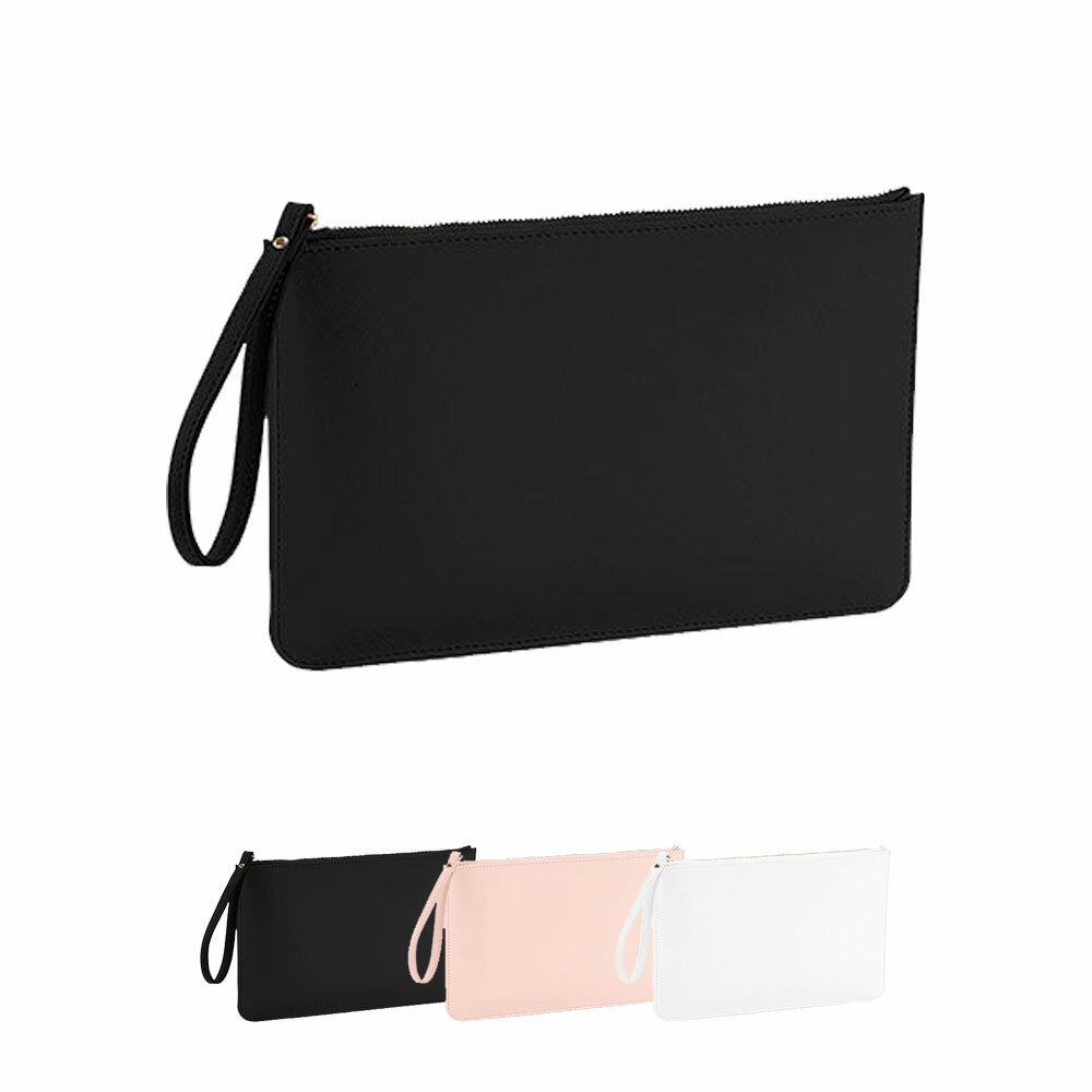 BagBase BOUTIQUE ACCESSORY POUCH Kulturtasche Kunstleder Clutch Tasche Neu BG750
