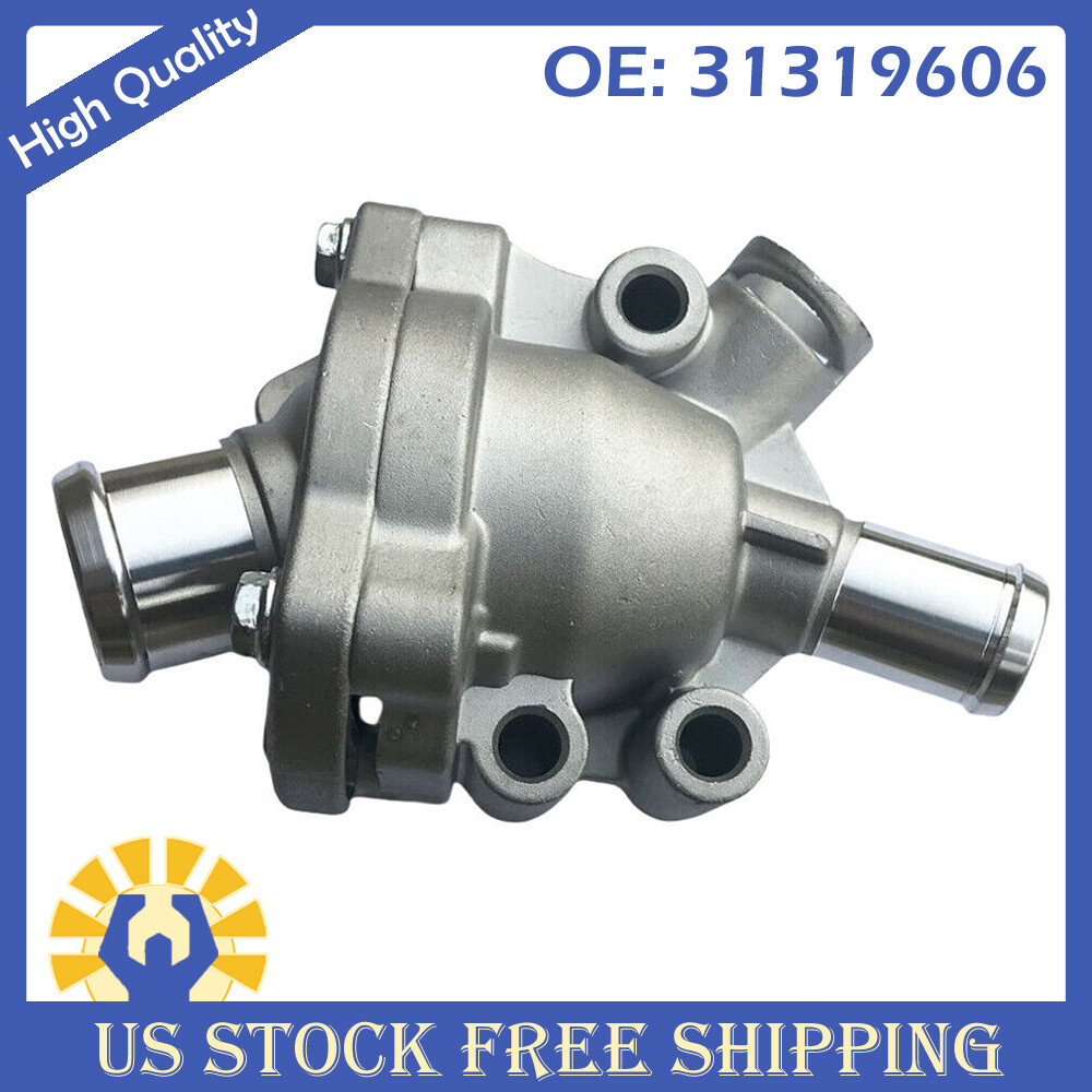 Thermostat Housing Aluminum Upgrade Kit 31319606 For Volvo C70 V50 S40 C30 New