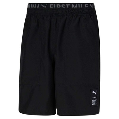 Мужские черные повседневные спортивные штаны Puma First Mile Woven Short 52346401