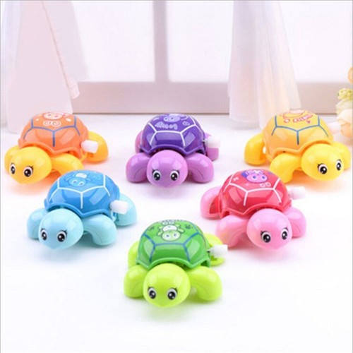 Tortoise Educational Toys Crawling Wind Up Toy For Baby Kids Small Turtles