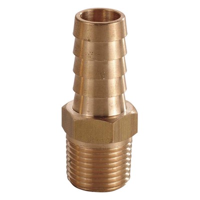 APPROVED VENDOR 6AFK7 Barbed Hose Fitting,Hose ID 5/16'',NPT 6AFK7