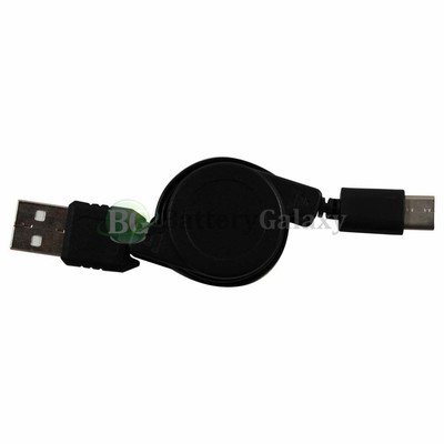 1 2 3 4 5 10 20 25 50 100 Lot USB Retractable Type C Data Charger Cable Cord